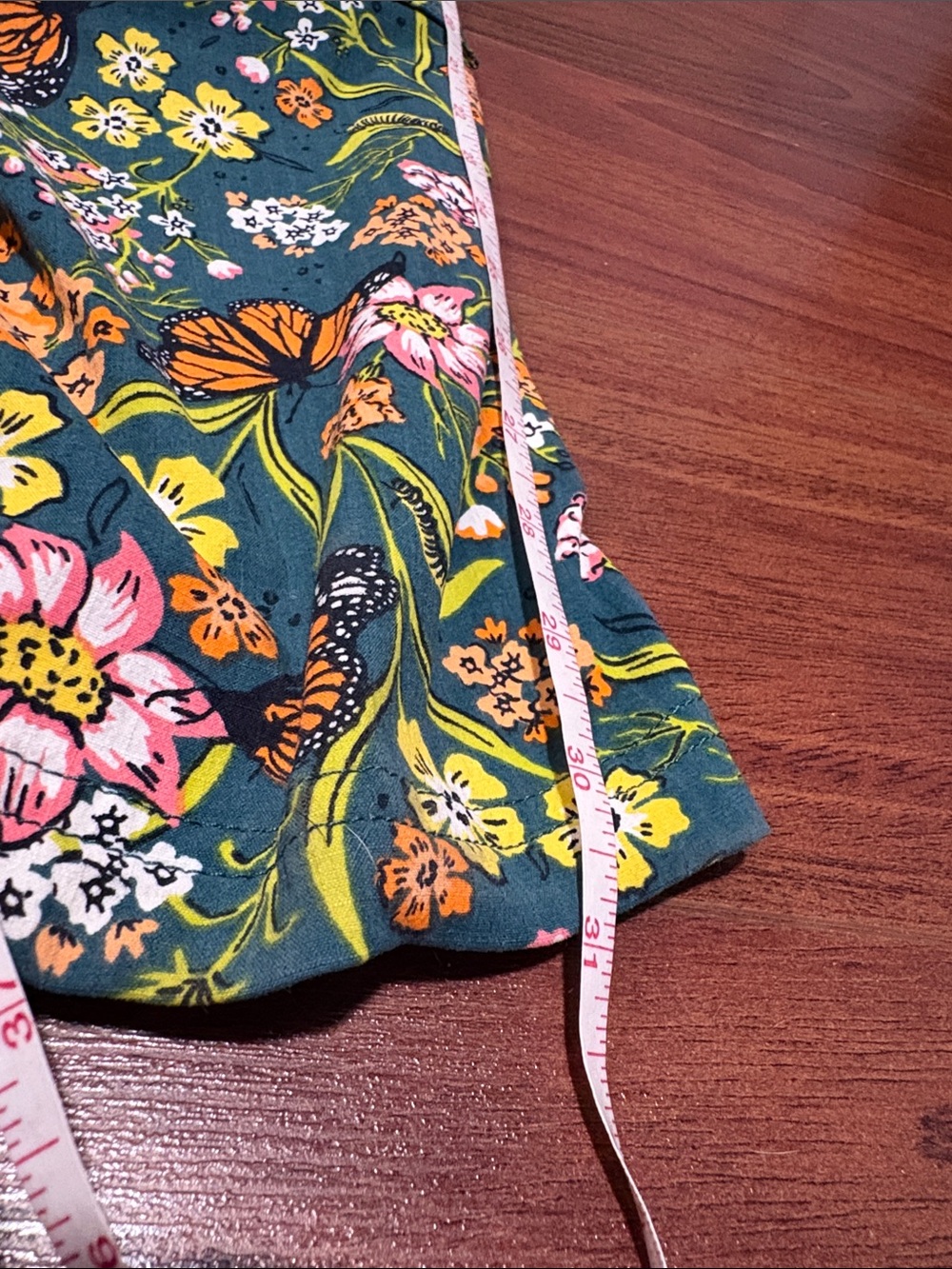 Duluth Heirloom Gardening Bib Overalls in Midnight Green Monarchs Size 2X - Picture 3 of 6